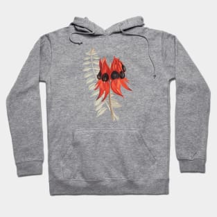 Sturt Desert Pea Hoodie